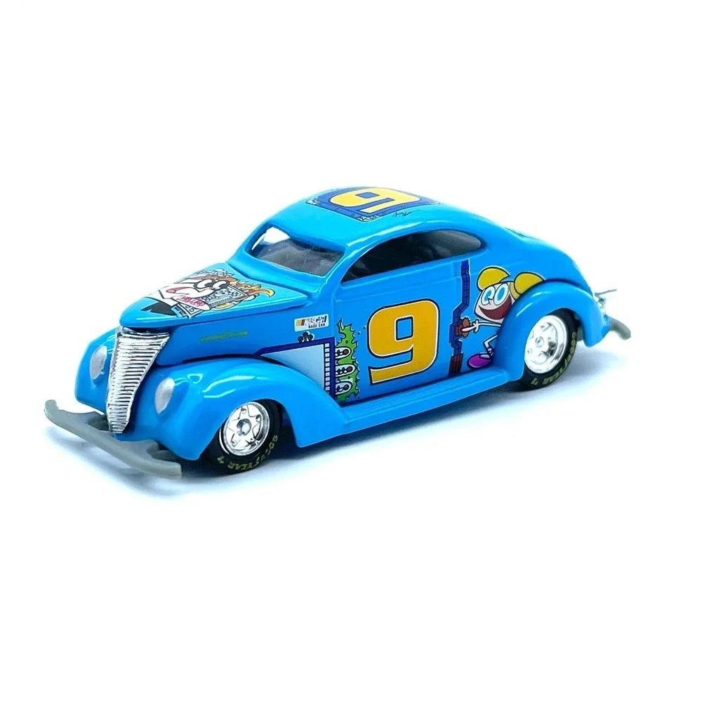 Racing Champions‎ Cartoon Network 1937 '37 Ford Coupe Blue NASCAR Diecast 1/64